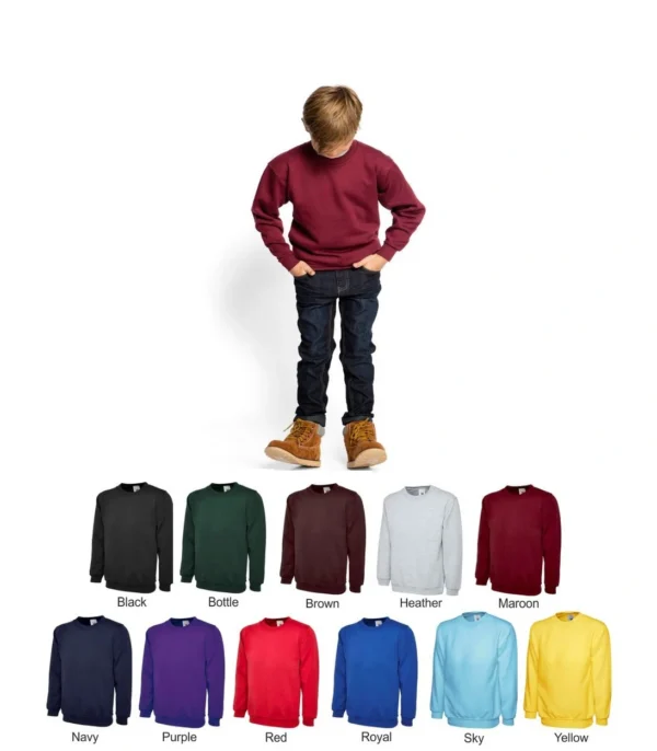 Uneek UC202 Childrens Classic Sweatshirt